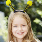 TIHOOD 14PCS Bee Tentacle Headbands Bee Hair Bands Hair Hoop for Women Girls Halloween Christmas Party Supplies