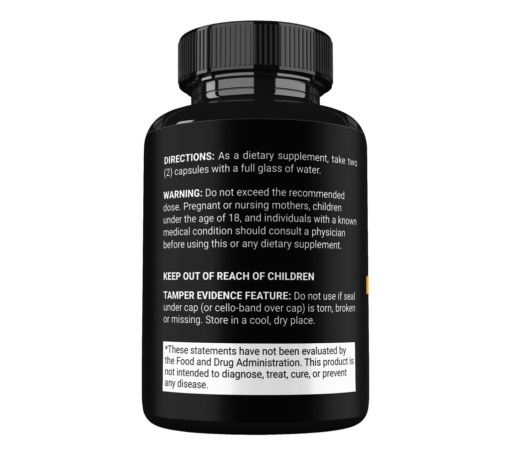 Shark Labs (2 Pack) Alpha Ignite Capsules, Max Strength 2 Month Supply