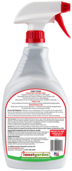 I Must Garden Deer Repellent: Spice Scent Deer Spray for Gardens & Plants – Natural Ingredients – 32oz Ready to Use