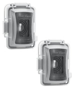 Bates Choice Weatherproof Electrical Outlet Cover, 2 Pack, 1-Gang, Outdoor Outlet Cover, Weatherproof, Outlet Cover Box