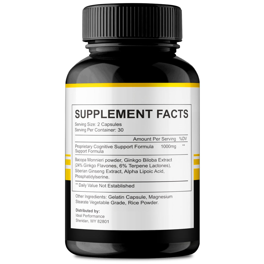 IDEAL PERFORMANCE Mind Boost Capsules, MindBoost Pills Reviews (5 Pack)