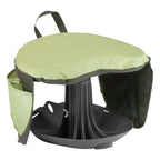 Vertex Premium Garden Rocker with Cushion, Cover and Pockets | Gardeners Work Seat Stool for Weeding Planting Tool | Made in USA | Model GB1227