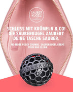 Sauberkugel - The Clean Ball - The clever way of cleaning purses, bags, backpacks and school bags (Springfield Collection)