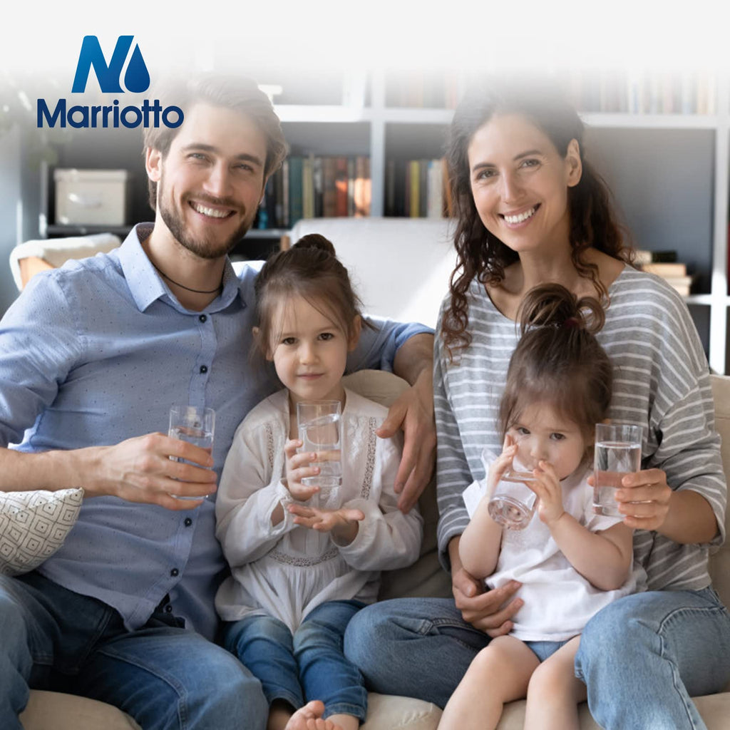 MARRIOTTO Replacement for GE RPWFE, RPWF (Built-in CHIP) Refrigerator Water Filter, Compatible with GFE28GELDS, PFE28KELDS, PFE28KYNFS, GFD28GELDS, GYE22HMKES, GFE28GYNFS, GFD28GYNFS, Pack of 3