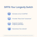 ProHealth Sirtuin 6 Activator | 60 Capsules | Fucoidan-Rich Seaweed Extract to Activate SIRT6 for Longevity, DNA & Cellular Support | Triple Lab-Tested, GMP-Manufactured in USA