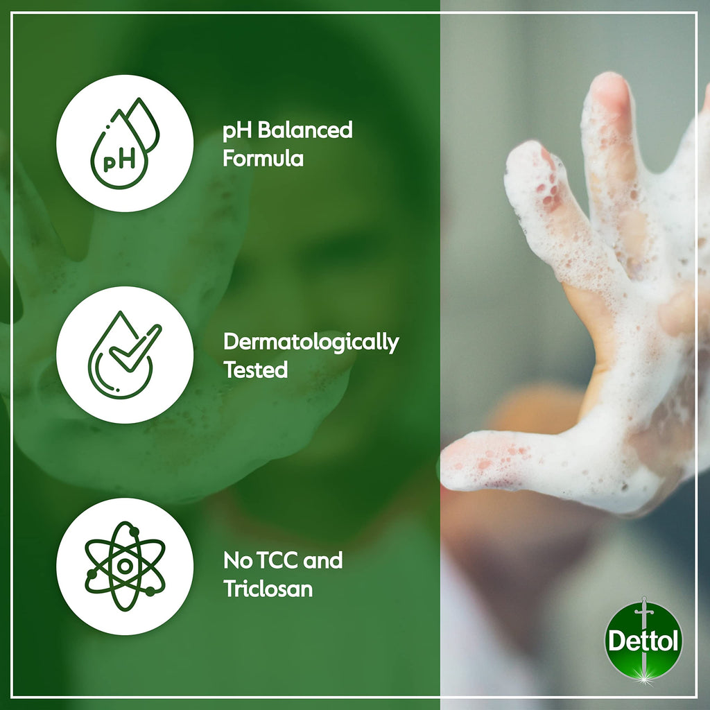Dettol Fresh Body Wash and Shower Gel, Fresh Yuzu Citrus Scent Body Wash, 16.90 Fl Oz (Pack of 1)