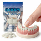 Imako Tooth Tinted Plastic - Natural Color - Temporary Tooth - Made in USA