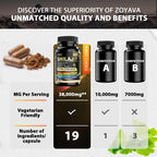 Uheco Shilajit Supplement with Sea Moss, Ashwagandha, Tongkat Ali - Shilajit Pure Himalayan Organic Fulvic Acid Capsules - 90 Count
