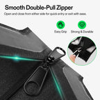 VIVOSUN Self Adhesive Zipper Door, 3In. x 7Ft. Peel & Stick, 2-Pack