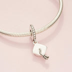 PANDORA Graduation Cap Dangle Charm - Hand-Finished Keepsake - Jewelry for Women with Gift Box - Compatible Moments Charm Bracelets - Sterling Silver