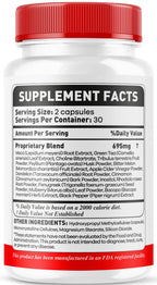 Glyco Result Capsules - Official GlycoResult Pills Advanced Support for Maximum Strength, All Natural Ingredients Premium Vitamins for Overal Health & Wellness, 60 Capsules for 1 Month