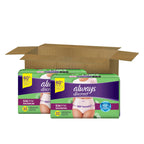 Always Discreet Adult Incontinence & Postpartum Underwear For Women, Size Small/Medium, Maximum Absorbency, Disposable, 32 Count x 2 Packs (64 Count total) (Packaging May Vary)