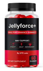 OTR LABS Jelly Force, Official Jelly Force Gummies Health Formula for Daily Support - Natural Formula for Overall Health & Wellness, 1 Bottle, 1 Month Supply