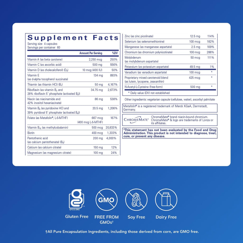 Pure Encapsulations Nutrient 950 with NAC | Helps Provide Additional Immune Support* | 240 Capsules