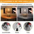 IINVGOOD Dimmable LED Candelabra Bulbs 40 Watt Equivalent, 2700K Soft Warm White Chandelier Light Bulbs, 4W 460 Lumens Flame Tip Candle Light Bulbs, E12 Base Bulbs, 90+CRI, 12 Packs