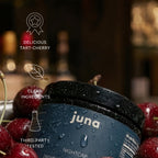 Juna Nightcap Sleep Gummies – Sugar-Free, All-Natural Sleep Aid with Low-Dose Melatonin, Tart Cherry, GABA, Magnesium, Chamomile & Passionflower – 30 Servings