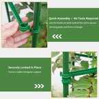 G-LEAF 6 Pack 5ft Tomato Cage for Garden Plant Support, Garden Stakes Tomato Cage, Tomato Cages Plant Stakes for Climbing Plants