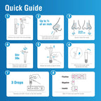 Genabio COVID-19 Antigen Rapid Self-Test Kit (270 Tests) – FDA EUA Authorized | 15 Min At-Home Results | OTC Nasal Swab | Easy Self-Test | (54 Packs, 5 Tests per Pack)