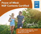 NaturaNectar - Brown Bee Propolis - NSF Contents Certified - Premium Brazilian Propolis - Gluten-Free Supplement with Flavonoids, FLAV-B and PWE - Naturally Sourced Through Ethical Beekeeping (60pcs.)