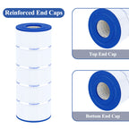 Cryspool® 08051 Filter Compatible with XStream CC1750, CCX1750RE, PXST175, C-8317, FC-1301, 175 Sq. Ft Pool Filter Cartridge, 1 Pack