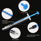 Syringe Without Needle - 150ml Syringes with 40-Inch Tubes,Large Plastic Syringes for Scientific Labs, Nutrient Measuring, Watering, Refilling，Supplies，Multiple Uses(1 Pack 150ML/CC)