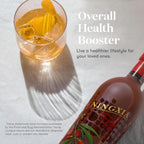 Young Living NingXia Red Antioxidant Drink | 25.35 fl oz | Superfruit with Wolfberry, Blueberry, Pomegranate, Orange, Lemon & Yuzu Essential Oils | 4 Pack