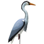 Higdon Outdoors Blue Heron Confidence Decoy for Waterfowl and Ornamental Water Garden, Pond and Landscape Decoration Plus Pest Deterrent