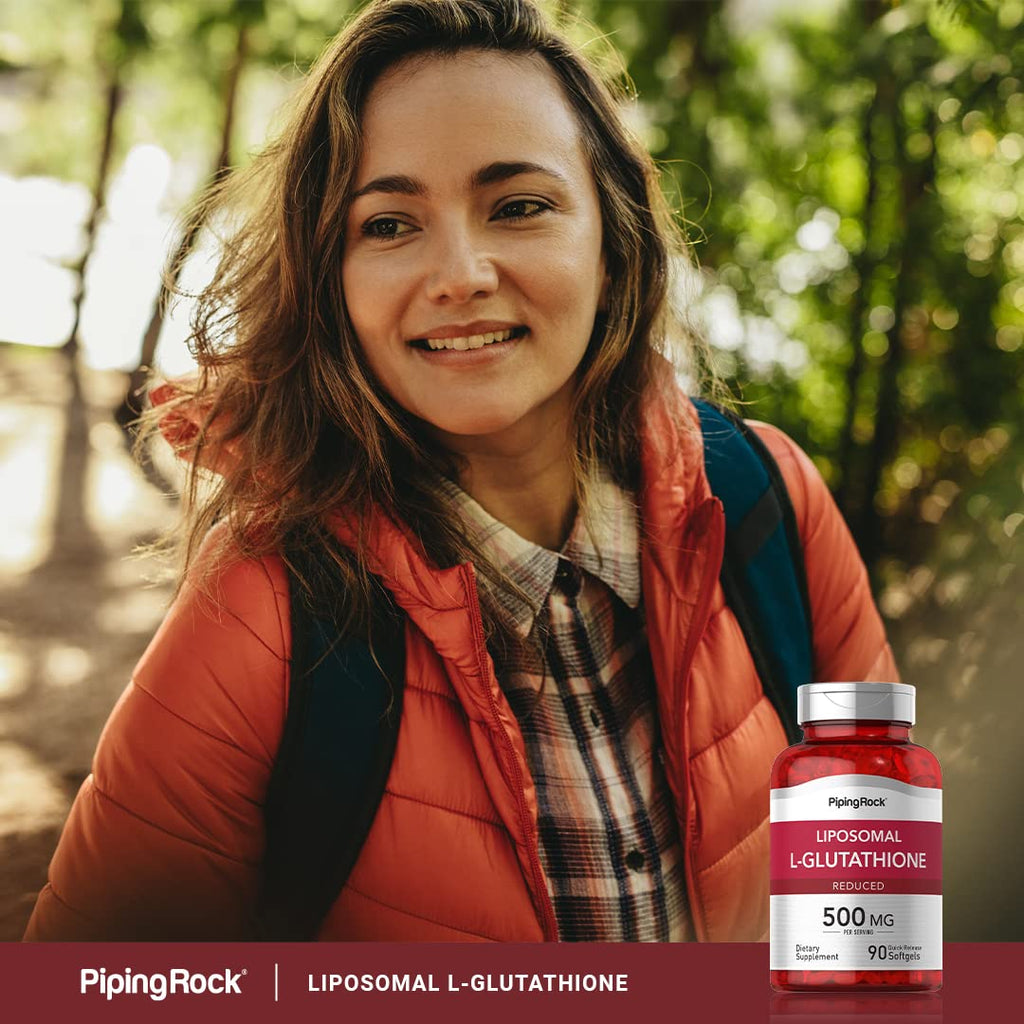 Piping Rock Liposomal Glutathione | 500mg | 90 Softgels