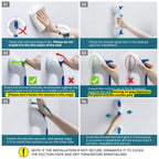 TAILI Shower Grab Bar, Suction Cup Grab Bars for Elderly, Grab Bars for Bathtubs and Showers, Shower Grab Bars for Seniors, Strong hold Suction Shower Grab Bar, No Drilling Removable Handicap Grab Bar