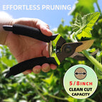 YRTSH Loppers Hedge Clippers & Pruners Combo Set 3-Piece Hedge Shears
