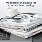 Gaoye Executive Style Reading Glasses Men - Durable Readers with Blue Light Filtering - Comfortable Fit with TR90 Frames