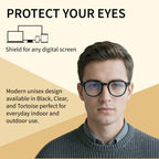 Xenvue Blue Light Blocking Glasses for Men and Women – Premium + Stylish Computer and Screen Eyewear, Reduce Eye Strain.