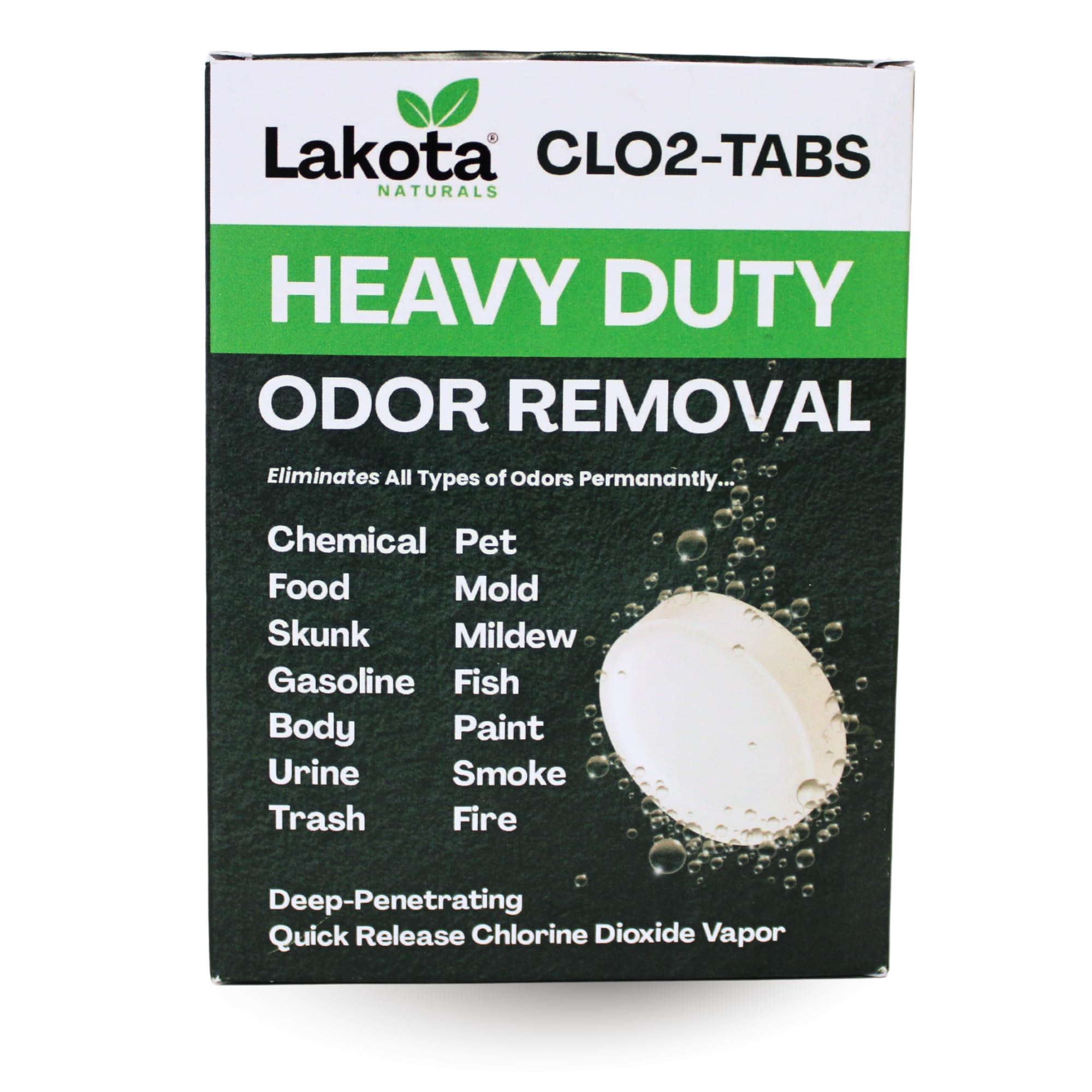 Chlorine Dioxide Heavy-Duty Fogger Deodorizing Kit, Professional Strength Odor Remover For Car, Home, RV, Room, Garage. Scent Bomb Air Freshener & Deodorizer. Easy to Use Kit Eliminates All Odors!