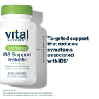 Hyperbiotics Vital Nutrients IBS Probiotic | Reduce Symptoms of IBS* | Clinically Studied Vegan probiotic for IBS Relief from Bloating, Gas, Diarrhea, & Abdominal Discomfort* | 30 Capsules