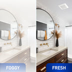 Panasonic WhisperFit Ceiling Mount Bathroom Exhaust Fan with Humidity Sensor, 50-80-110 CFM, FV-0511VFC1