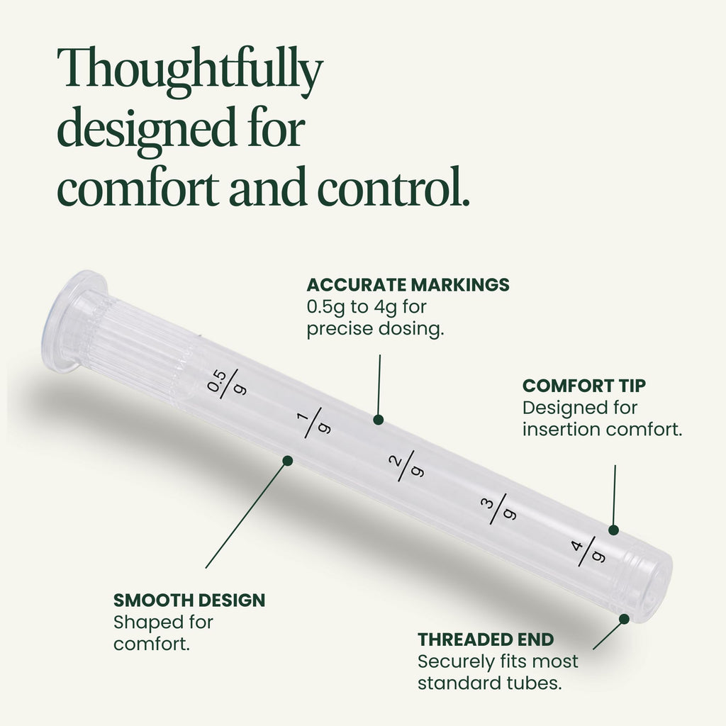 NewLife Naturals Disposable Vaginal Applicators 30 Pack – Threaded Vaginal Cream Applicators with Dosage Markings – Individually Wrapped Clean Single Use for Gels, Lubricants, & Creams – Made in USA