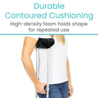 Vive Premium Crutch Pads & Hand Grips - Comfortable, Breathable, Machine Washable Padding - Moisture Wicking & Odor Reducing Pillow Accessory Covers for Adult & Youth Walking Crutches