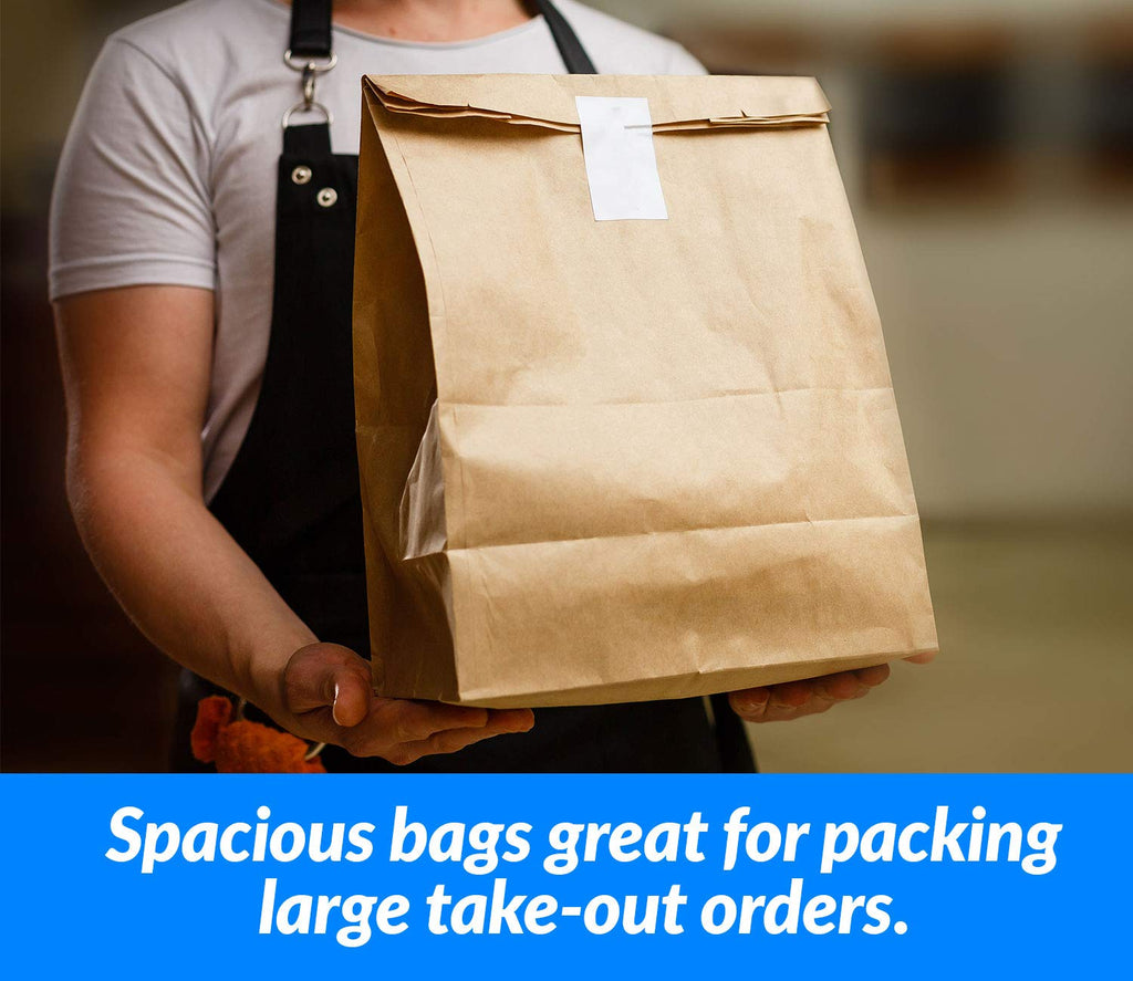 Reli. Paper Grocery Bags (125 Pcs Bulk) (12x7x17) 70 Lbs Basis, Extra Heavy Duty | Brown Paper Bag, Large Grocery Kraft Sacks -Takeout, Restaurant, Retail, Shopping