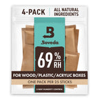Boveda 69% Humidity Control Packs, Size 60, 4-Pack – Standard Use