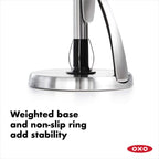 OXO Good Grips SimplyTear Paper Towel Holder Countertop for Kitchen