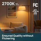 Linkind A19 LED Light Bulbs, 40 Watt Equivalent, 2700K Soft White 6 Packs