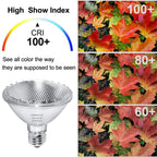 Vinaco Par30 Short Neck, 6pcs PAR30 75W 120V Light Bulbs, Dimmable. Premium Quality for Long Lasting Life, E26 Base, 3000K Warm White, par30 Flood Light Great for Accent Lighting, Tracking Lighting