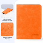 TCGUARD Trading Card Binder, 9 Side Loading Pocket Card Album Hold Up to 540 Cards, Zipper Binder for Cards Collection, TCG Card Holder for Game Card, Sports Card, Yugioh, MTG etc. (Orange 9)