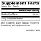 Source Naturals Holy Basil Extract, Adrenal Support* 450mg -120 Capsules