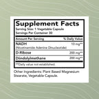 Optimal Health Systems NADH + DIM | Dr. Harris Essentials | Energy + Neurotransmitter Support | Plant-Based | Mental Clarity, Concentration, & Memory Supplement | 30 Capsules