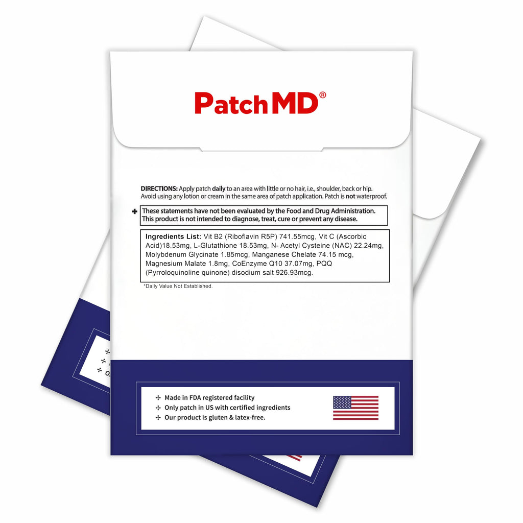 PatchMD Glutathione Plus Topical Patch - 30 Day Supply