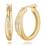 vuiikhir 14K Gold Earrings for Women 14K Gold Hoop Earrings for Women