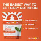 Truehope Multivitamin Nootropic Pouches with Inositol - Once-Per-Day EMPowerplus Ultimate Sticks - 30 Count (Tropical)