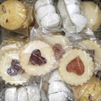 Assorted Italian Cookies Gift Box, 30+ Pieces Individually Wrapped Traditional Gourmet Cookies - 2Lb Square Tin with Authentic Premium Pastries for Holiday Gifting, Coffee Pairing, and Christmas Celebrations