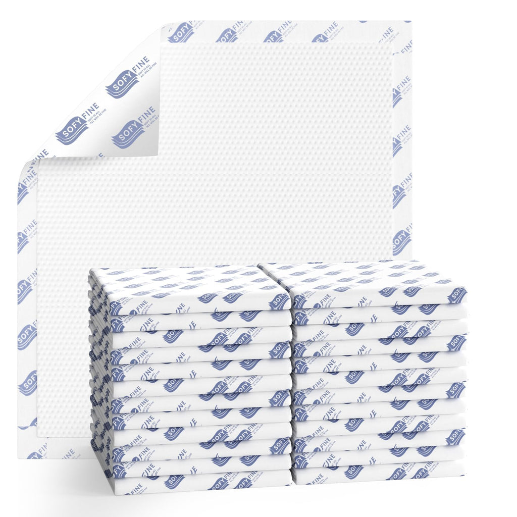 Extra Large Disposable Bed Pads 36"x 48"(20 Count) Adult Chucks Incontinence Underpads,Thicken Premium Tear Resistant Waterproof Pee Pads for Elderly,Kids,10X Super Absorbency Puppy Training Pads